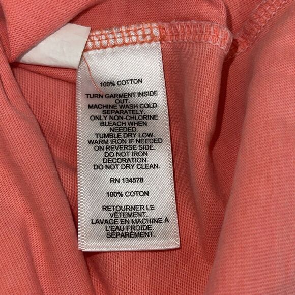 Vineyard Vines 1/4 Zip Pullover Fleece Hoodie Shirt Whale Pink Men’s Size L - Picture 16 of 16